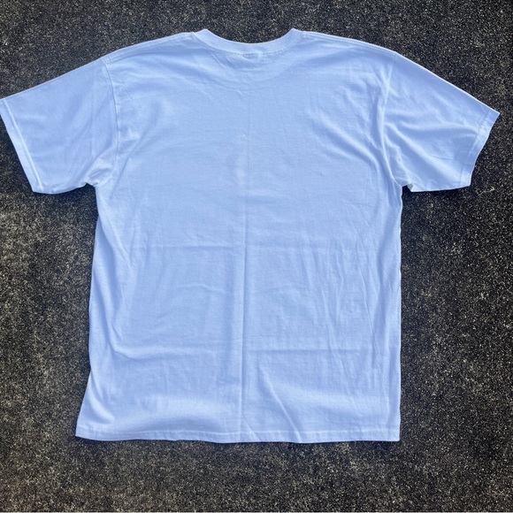 Vintage White NYC New York Skyline T-shirt Size XL Anvil T-shirt Used - Picture 5 of 5